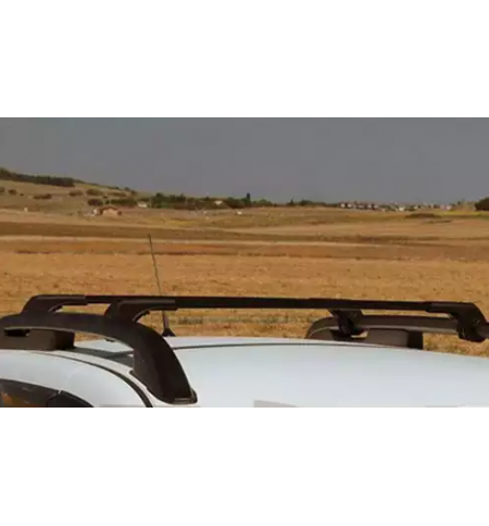 Багажник на рейлинги JAC S1 Tourmaline V1 черный в Ульяновске