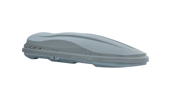 Автобокс ATLANT Diamond 430 л. Silverado, серебристый